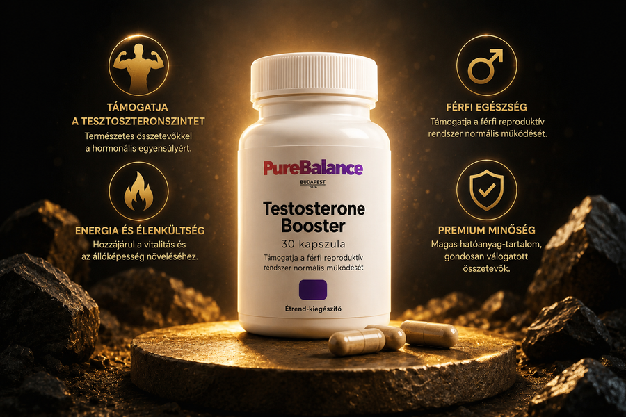 PureBalance Testosteron Booster extra üveg